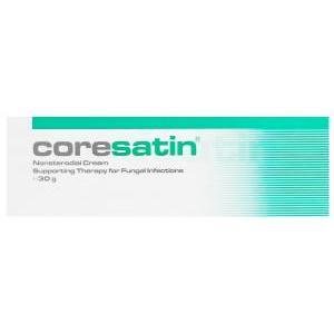 コレサティン　Coresatin　真菌感染用非ステロイドクリーム、Coremirac-6　箱裏面