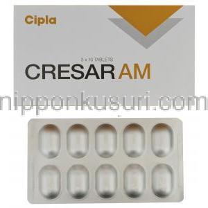 クレサール　Cresar AM、アムロジピン5mg／　テルミサルタン40mg