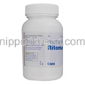 リトミューン　Ritomune、リトナビル　100mg　ボトル面情報