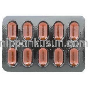 Ciplar-LA80、ジェネリックインデラルLA、プロプラノロール塩酸塩 80mg 包装シート