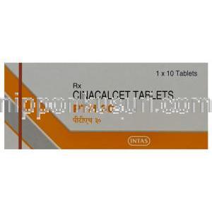 PTH 30　センシパージェネリック、シナカルセト 30mg 箱