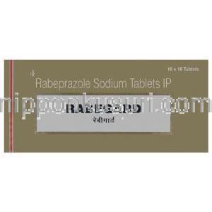 ラベガード　アシフェックスジェネリック ラベプラゾール　ナトリウム　20mg　箱