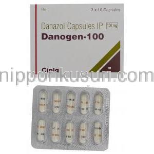 ダノゲン100 ダノクリンジェネリック ダナゾール 100mg 