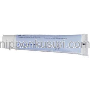 ドクタイン クリーム 30g, Doctaine Cream(エムラクリーム ジェネリック)リドカイン 25mg/ プリロカイン 25mg 配合 チューブ裏面