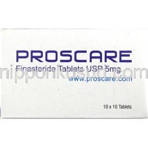 プロスケア　フィナステリド 5mg 箱