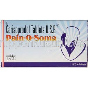 ペインOソマ　ソマジェネリック　カリソプロドール　350mg