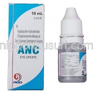 ANC点眼薬　ジェネリックアンドレ,　ホウ酸 0.56mg/ナファゾリン塩酸塩 0.1mg/マレイン酸クロル