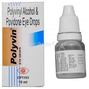 ポリビン，リフレッシュジェネリック，ポリビニールアルコール/ポビドン　点眼薬 10ml