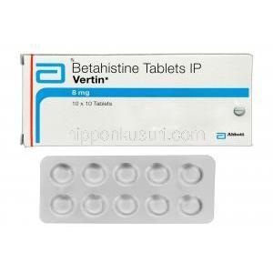 バーティン,サークジェネリック,ベタヒツチン塩酸塩 8mg