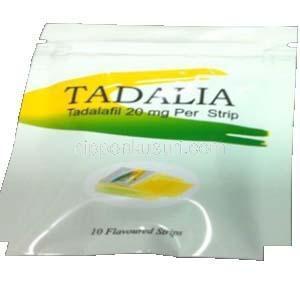 タダリア，タダラフィルオーラルストリップ 20mg