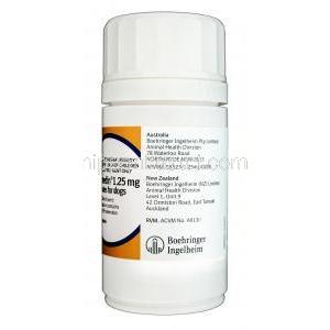 ベトメディン，ピモベンダン 1.25mg　製造元：　Boehringer Ingelheim