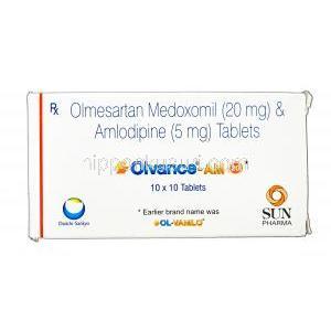 オルバンス-AM, オルバムロ,ベニカー、ノルバスクジェネリック,オルメサルタン 20mg/アム