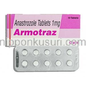 アーモトラズ,  アナストロゾール 1 mg