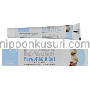 過酸化ベンゾイルゲル 5% 20 gm Persol AC (Wallace)