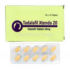 エクステンダ，シアリスジェネリック，タダラフィル 20mg