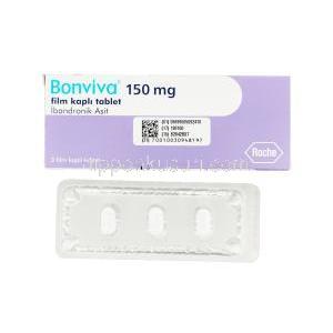 ボンビバ 3錠, イバンドロン酸 150mg