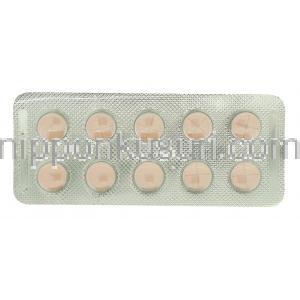 カーロック, カルベジロール 25mg 錠 (Cipla) 包装