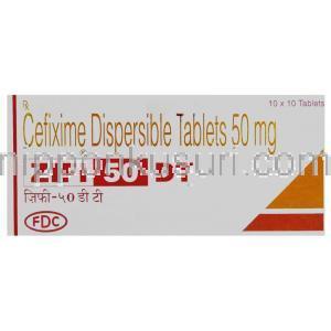 ジフィ, セフィキシム, Zifi,  50 mg 錠