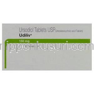 ウディリブ, ウルソジオール　150mg　箱裏