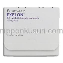 エクセロン Exelon,  リバスチグミン 4.6mg/24H, 9.5mg/24H 経皮吸収パッチ (Novartis)