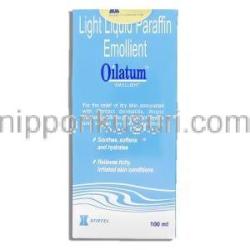 オイラタム エモリエント Oilatum Emollient 100ml 保湿剤 （GSK） 箱