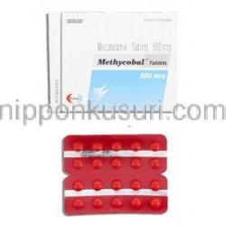 メチコバル Methycobal, メコバラミン 500mcg