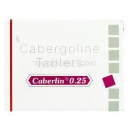 カベルゴリン, カベルリン Caberlin 0.25MG 錠 (Serum Int'l)