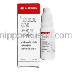 プレドニゾロン酢酸エステル 1% 5ML 点眼薬 (Allergan)