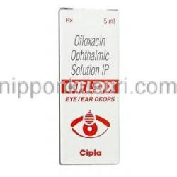 オフロキサシン 3MG/ML　（Oflox）  3MG/ML 5ML　点眼/点耳薬