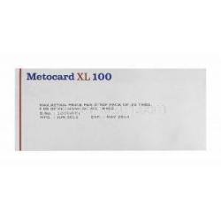 メトカードXL Metocard XL 100, ジェネリックロプレソール, メトプロロール 100mg