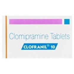 クロフラニル　Clofranil10、ジェネリックアナフラニール、クロミプラミン塩酸塩10mg　箱