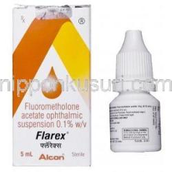フラレックス,フルオメトロン酢酸塩, 点眼液 0.1% 5ml