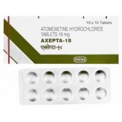 アゼプタ Axepta-18、ジェネリックストラテラ、アトモキセチン18mg