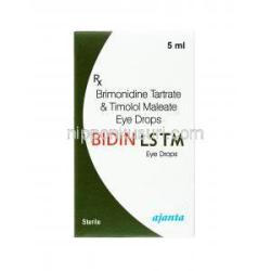 ビディン LS TM 点眼薬 (チモロール/ ブリモニジン酒石酸塩) 箱