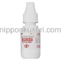 オフロキサシン 3MG/ML　（Oflox） 点眼/点耳薬　 薬瓶