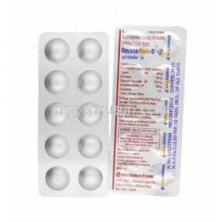 ウマノフラム D (トリプシン/ ブロメライン/ ルトシド/ ジクロフェナク) 錠剤