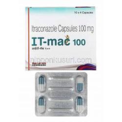 IT-マック, イトラコナゾール 100 mg 箱、カプセル