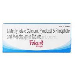フォルキュア 5, メコバラミン,L-メチルフォレートカルシウム, ビタミン各種,  錠剤, 箱表面