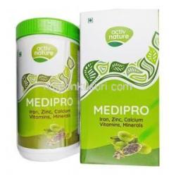 メディプロ (炭水化物/ タンパク質/ 脱脂粉乳 /ビタミン/ ミネラル) 箱、ボトル