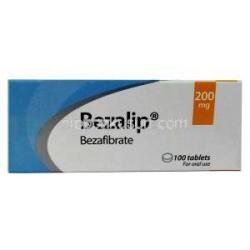 ベザフィブラート, Bezalip Retard, 400 mg 錠 (Piramal Healthcare Ltd)