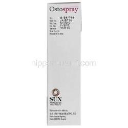 オストスプレー Ostospray, カルシトニン 30 定量 5ml 点鼻用スプレー (Sun Pharma) 製造者情報
