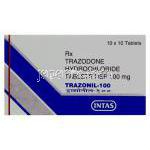 トラゾニル, 塩酸トラゾドン  100 mg