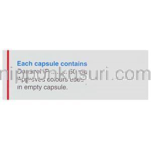 ダノゲン, ダナゾール 50mg カプセル (Cipla) 成分