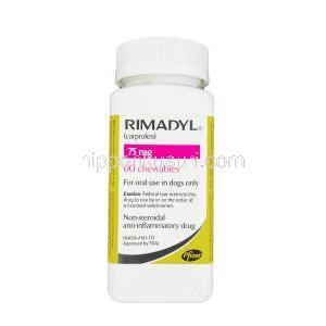 リマダイル，カプロフェン　チュアブル錠 75mg 瓶