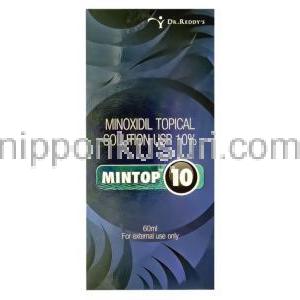 Mintop 10, ジェネリック・ロゲイン、, ミノキシジル 10% (Dr Reddy) 液剤