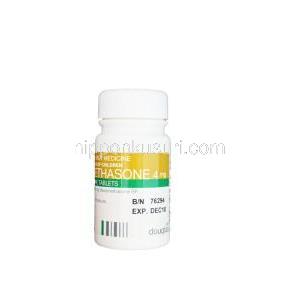 デキサメタゾン,デカドロンジェネリック,デキサメタゾン 4mg 瓶　一群