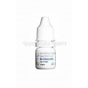 ブリモコム,コンビガンジェネリック,ブリモニジン酒石酸塩2mg/チモロール5mg 目薬5ml 　容器