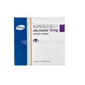 アムロガード,ベシル酸アムロジピン　5mg　箱