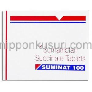 スミナット, スマトリプタン 100MG錠  (SUN PHARMA)