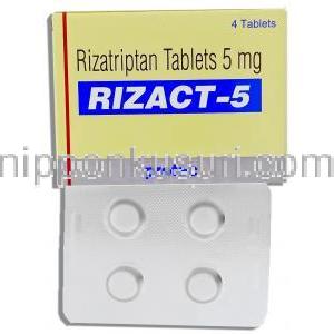 リザクト, 安息香酸リザトリプタン 5mg 錠 (Protec)